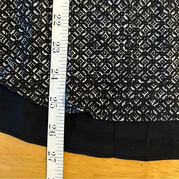 REBECCA TAYLOR Silk Popover Blouse Size 4 - Picture 8 of 9